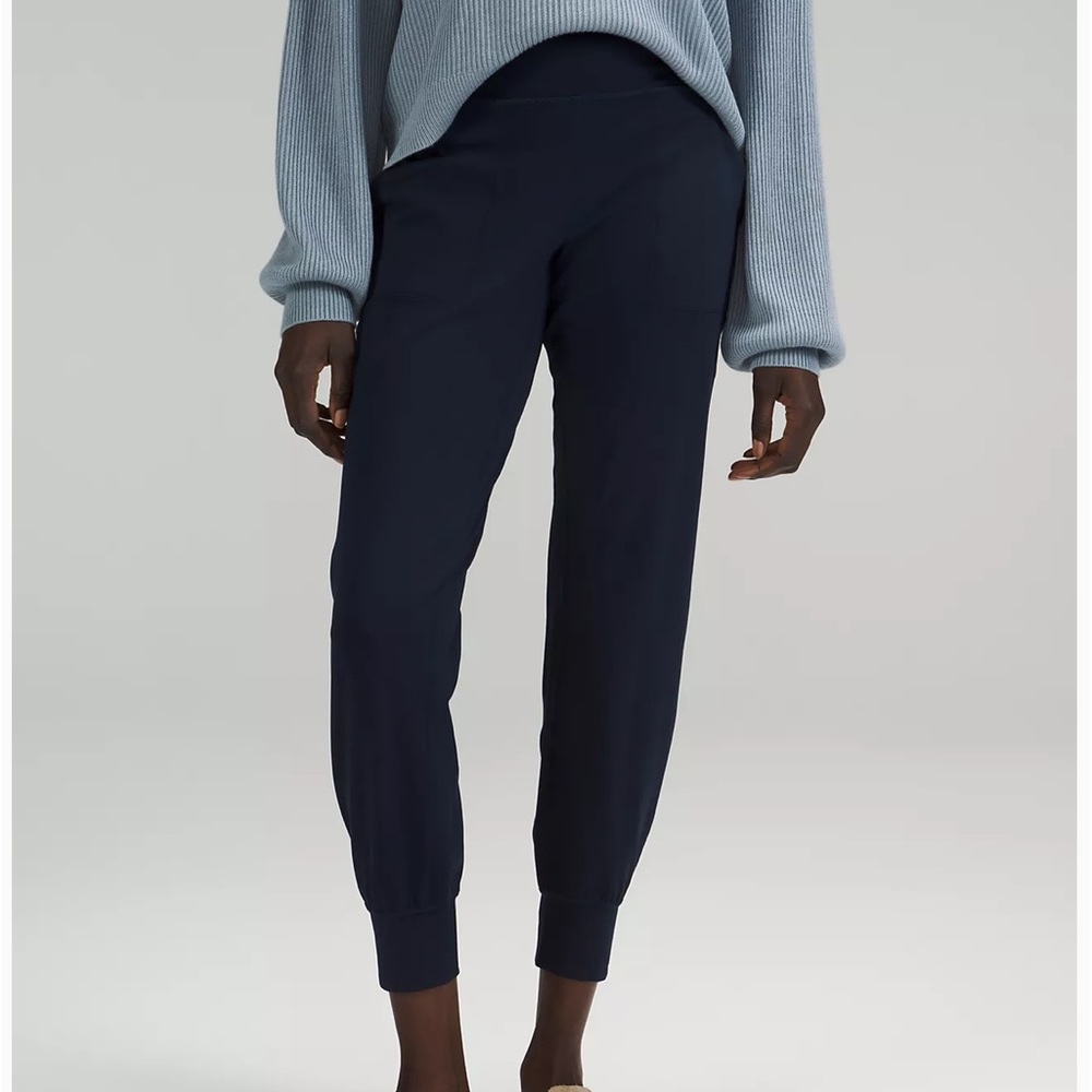 Lulu align joggers 28” navy
